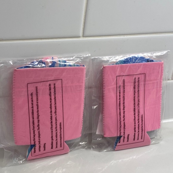 LILLY PULITZER DRINK HUGGER SET OF 2 NEW - Picture 5 of 6